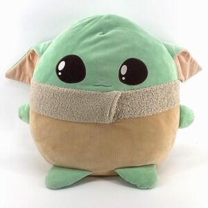 Star Wars The Child Grogu Plush 24" Mattel Baby Yoda Large Stuffed Toy Mandalori